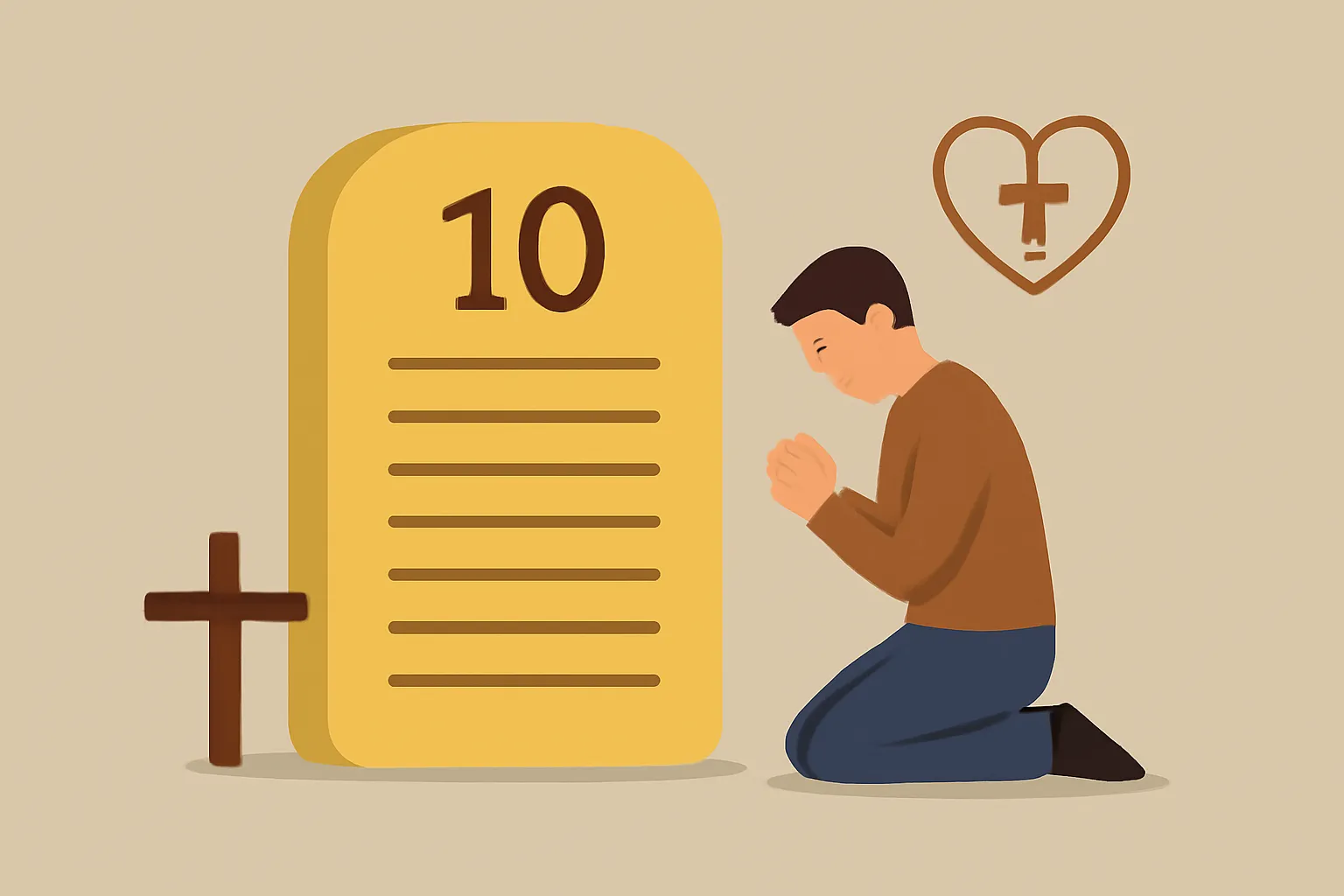 10 mandamentos para confissão