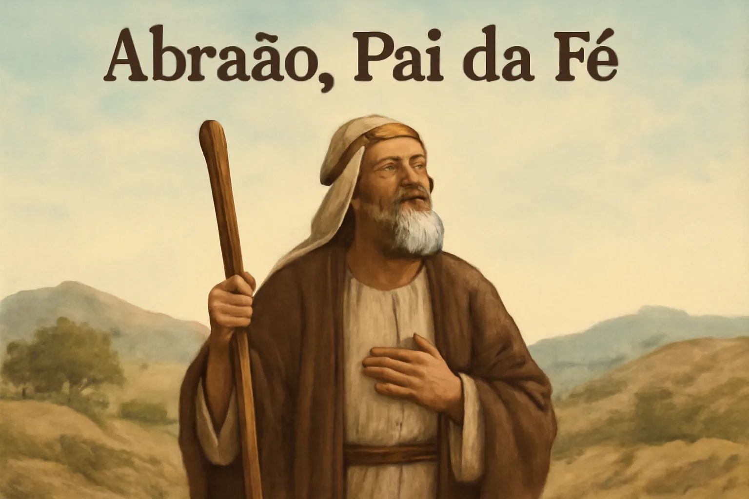 abraão pai da fé versículo
