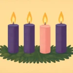 cores das velas do advento