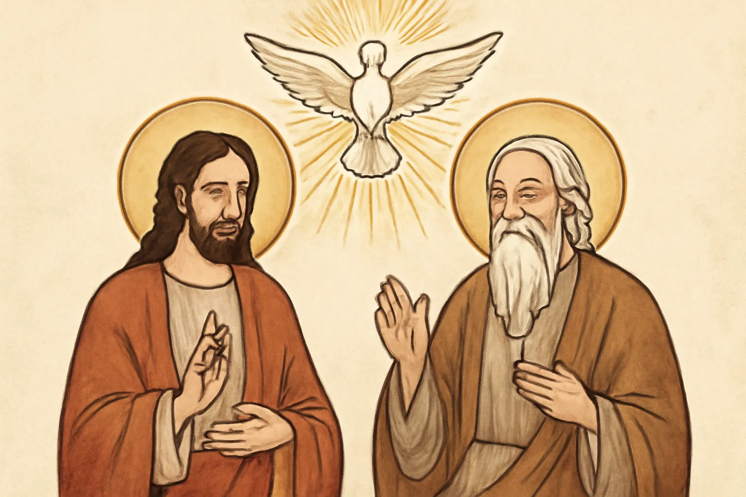 deus espirito santo e jesus