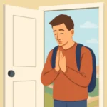 oração antes de sair de casa