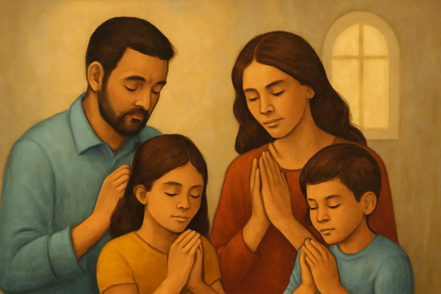 oração pela paz na familia