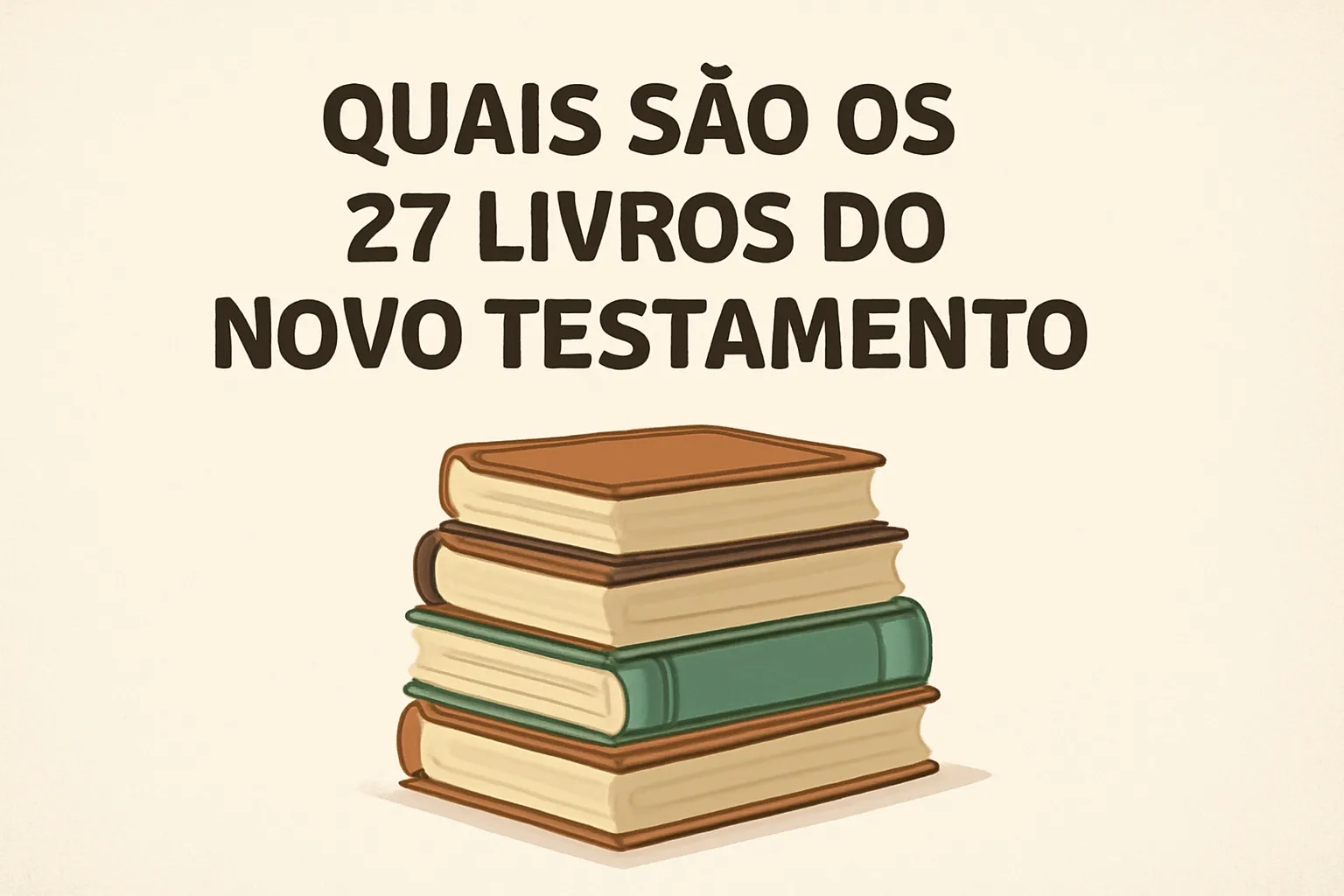 quais são os 27 livros do novo testamento